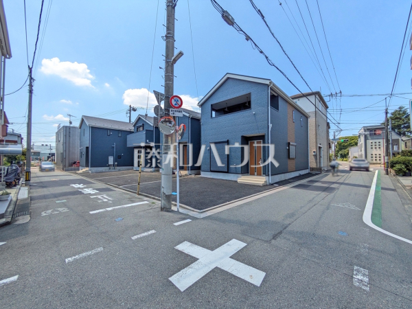 接道状況および現場風景 【昭島市昭和町3丁目】 接道状況および現場風景 【昭島市昭和町3丁目】