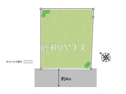 全体区画図 【国分寺市富士本1丁目】
