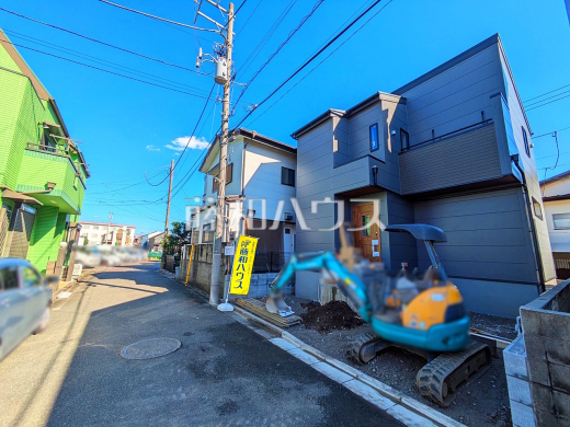 接道状況および現場風景 【府中市若松町3丁目】