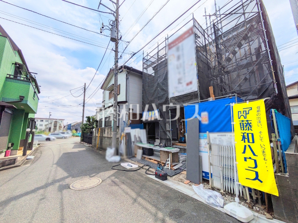 接道状況および現場風景 【府中市若松町3丁目】 接道状況および現場風景 【府中市若松町3丁目】