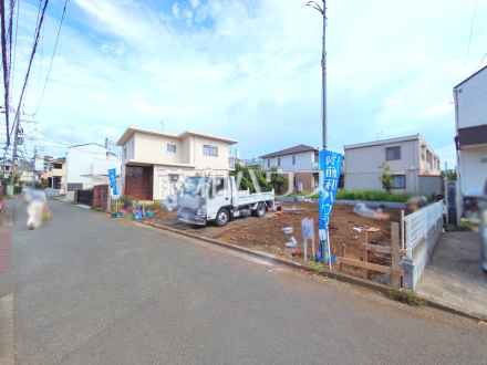 接道状況および現場風景 【三鷹市牟礼5丁目】/撮影日2026/08/21
