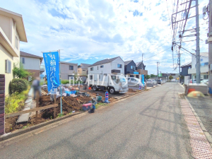 接道状況および現場風景