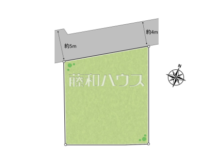 全体区画図 【三鷹市牟礼5丁目】