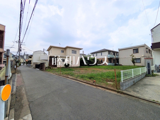 接道状況および現場風景 【三鷹市牟礼5丁目】