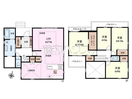 間取図 【三鷹市牟礼5丁目】