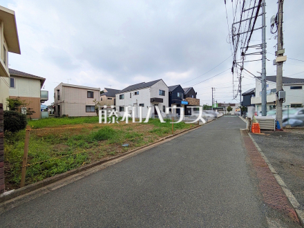 接道状況および現場風景 【三鷹市牟礼5丁目】/撮影日2026/07/24