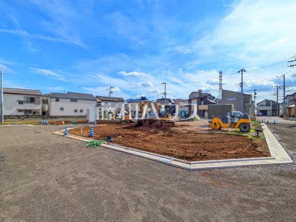 接道状況および現場風景 【昭島市武蔵野2丁目】 接道状況および現場風景 【昭島市武蔵野2丁目】