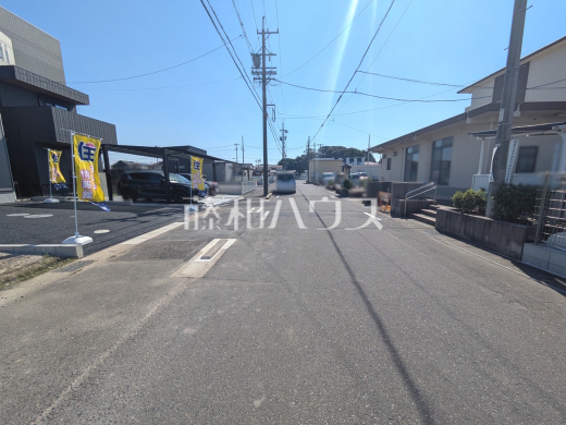 接道状況および現場風景 【西春日井郡豊山町大字豊場字新栄】