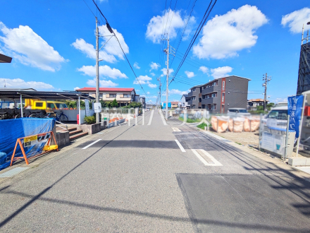 接道状況および現場風景 【西春日井郡豊山町大字豊場字新栄】/撮影日2026/09/05