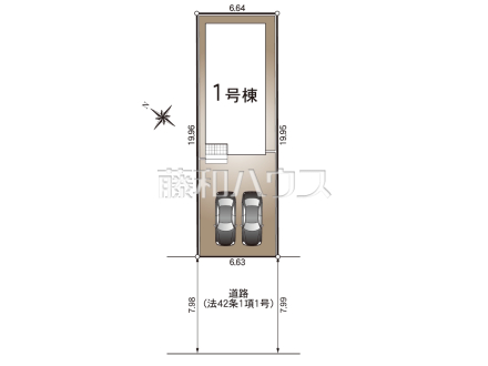 区画図 【西春日井郡豊山町大字豊場字新栄】
