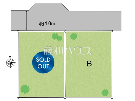 全体区画図 【八王子市富士見町】 見学はしたいけど、なかなか時間が取れない・・・そんな方に出勤前や仕事終わりにマイホームを見学できるサポートをいたします。