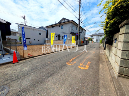接道状況および現場風景 【府中市西原町4丁目】/撮影日2026/08/01