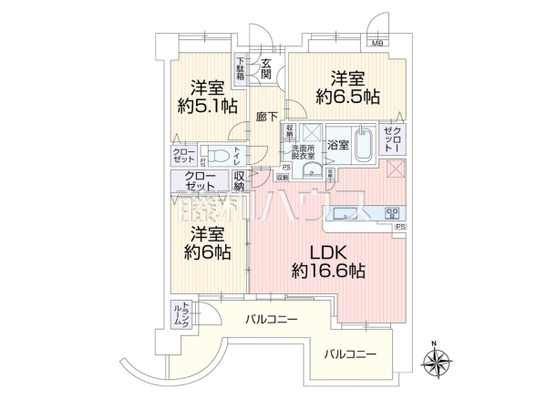 間取図 【アーバンパレス室見河畔 】 間取図 【アーバンパレス室見河畔 】