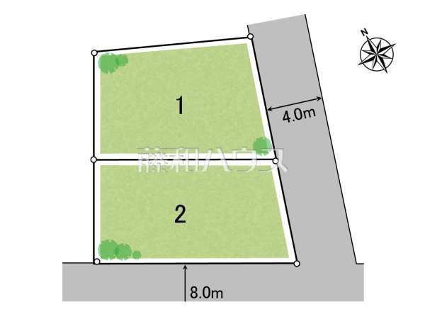 全体区画図 【練馬区大泉町4丁目】 全体区画図 【練馬区大泉町4丁目】