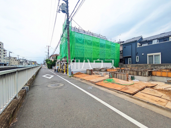 接道状況および現場風景 【板橋区東山町】 接道状況および現場風景 【板橋区東山町】