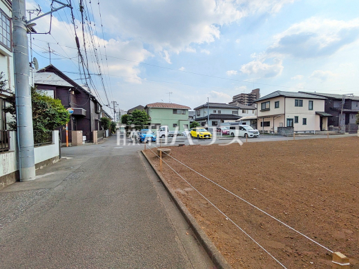 接道状況および現場風景 【西東京市谷戸町3丁目】