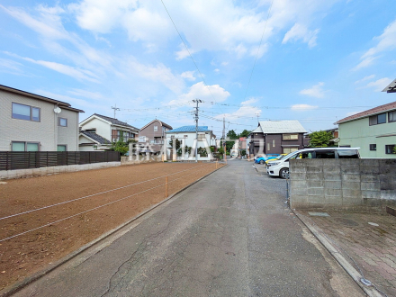 接道状況および現場風景 【西東京市谷戸町3丁目】/撮影日2026/07/31