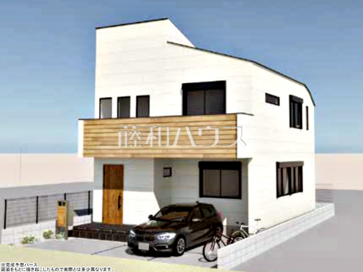 完成予想図(外観) 【東村山市富士見町3丁目】