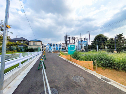 接道状況および現場風景 【東久留米市浅間町2丁目】/撮影日2026/07/24