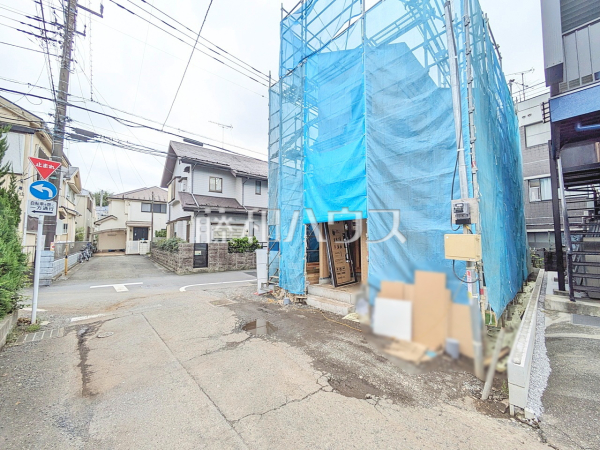接道状況および現場風景 【小平市学園西町3丁目】 接道状況および現場風景 【小平市学園西町3丁目】