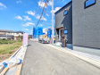 接道状況および現場風景 【志木市中宗岡1丁目】 接道状況および現場風景 【志木市中宗岡1丁目】