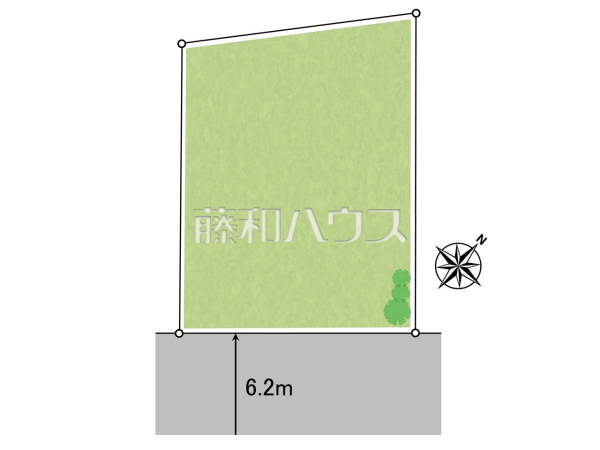 区画図 【所沢市林3丁目】 区画図 【所沢市林3丁目】