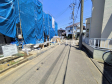 接道状況および現場風景 【小平市鈴木町1丁目】 接道状況および現場風景 【小平市鈴木町1丁目】