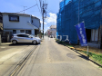 接道状況および現場風景 【小平市鈴木町1丁目】 接道状況および現場風景 【小平市鈴木町1丁目】