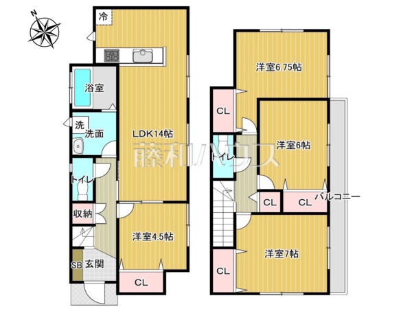 間取図 【八王子市館町】 間取図 【八王子市館町】