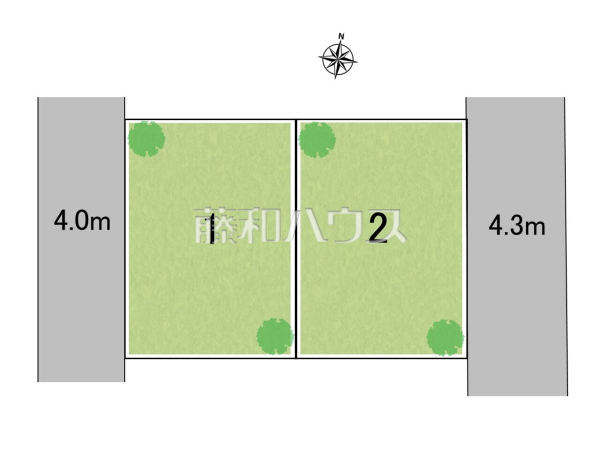 全体区画図 【福岡市早良区飯倉3丁目】 全体区画図 【福岡市早良区飯倉3丁目】