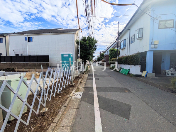 接道状況および現場風景 【杉並区阿佐谷北6丁目】 接道状況および現場風景 【杉並区阿佐谷北6丁目】