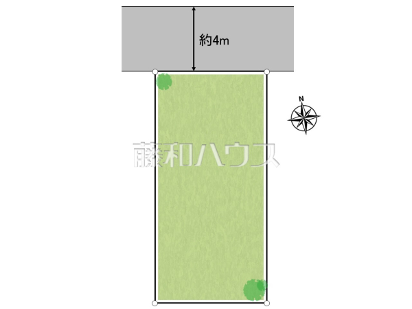 全体区画図 【三鷹市深大寺2丁目】 全体区画図 【三鷹市深大寺2丁目】