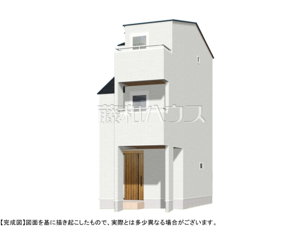 完成予想図(外観) 【板橋区常盤台4丁目】 完成予想図(外観) 【板橋区常盤台4丁目】