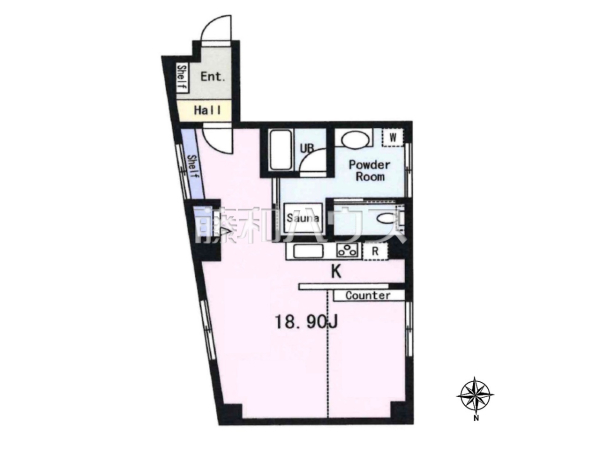 間取図 【中銀三鷹マンシオン】 間取図 【中銀三鷹マンシオン】