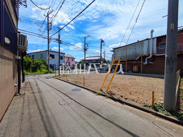 接道状況および現場風景 【八王子市楢原町】 接道状況および現場風景 【八王子市楢原町】