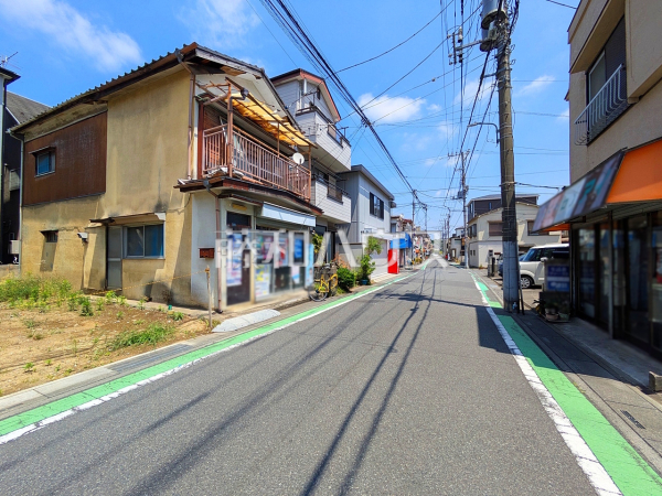 接道状況および現場風景 【富士見市水谷東3丁目】 接道状況および現場風景 【富士見市水谷東3丁目】