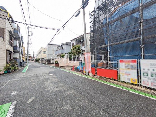 接道状況および現場風景 【富士見市水谷東3丁目】 接道状況および現場風景 【富士見市水谷東3丁目】