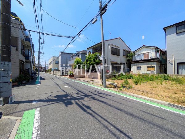 接道状況および現場風景 【富士見市水谷東3丁目】 接道状況および現場風景 【富士見市水谷東3丁目】