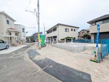 接道状況および現場風景 【福岡市早良区小田部1丁目】/撮影日2026/08/09