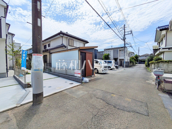 接道状況および現場風景 【小金井市東町5丁目】 接道状況および現場風景 【小金井市東町5丁目】