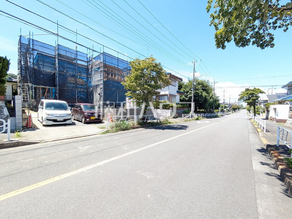 接道状況および現場風景 【八王子市北野台3丁目】 接道状況および現場風景 【八王子市北野台3丁目】