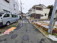 接道状況および現場風景 【杉並区上井草3丁目】 接道状況および現場風景 【杉並区上井草3丁目】