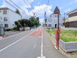 接道状況および現場風景 【杉並区上井草3丁目】 接道状況および現場風景 【杉並区上井草3丁目】