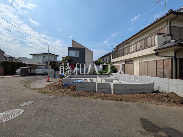 接道状況および現場風景 【東村山市諏訪町2丁目】 接道状況および現場風景 【東村山市諏訪町2丁目】