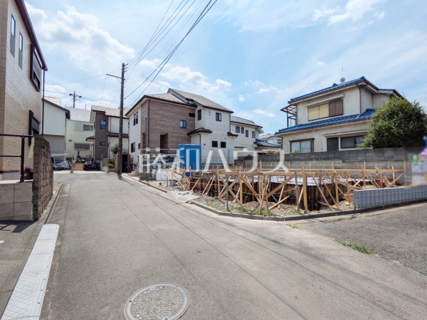 接道状況および現場風景 【新座市片山1丁目】 接道状況および現場風景 【新座市片山1丁目】