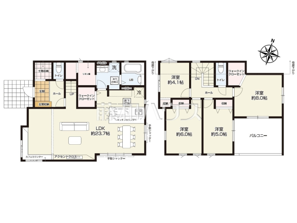 間取図 【所沢市小手指南2丁目】 間取図 【所沢市小手指南2丁目】