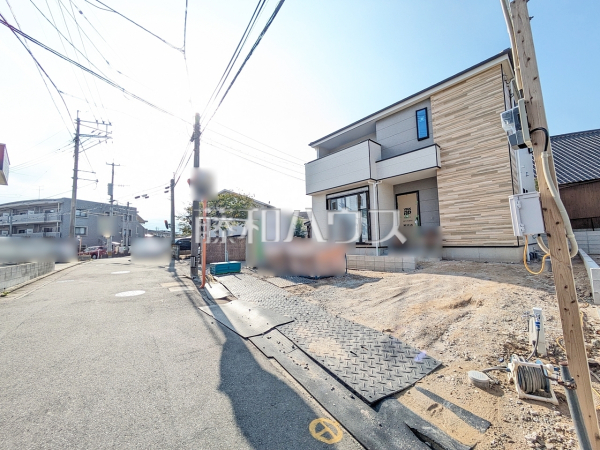 接道状況および現場風景 【福岡市南区野多目5丁目】 接道状況および現場風景 【福岡市南区野多目5丁目】
