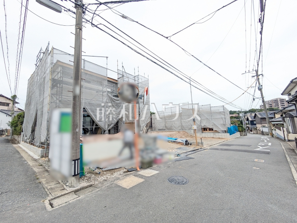 接道状況および現場風景 【福岡市南区野多目5丁目】 接道状況および現場風景 【福岡市南区野多目5丁目】