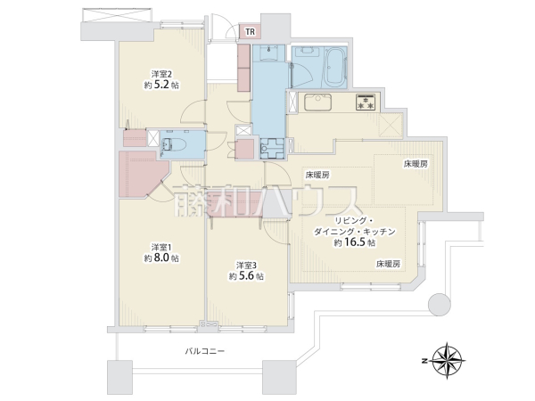 間取図 【石神井公園ピアレスA棟ザ・タワー】 間取図 【石神井公園ピアレスA棟ザ・タワー】