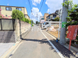 接道状況および現場風景 【杉並区西荻南1丁目】 接道状況および現場風景 【杉並区西荻南1丁目】